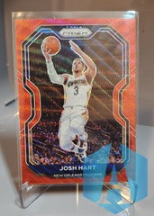 2020-21 Panini Prizm Red Wave #22 Josh Hart Pelicans